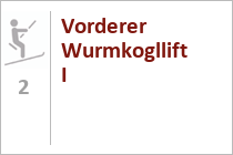 Skilift Vorderer Wurmkogllift I - Skigebiet Obergurgl - Hochgurgl - Ötztal