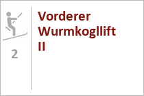 Skilift Vorderer Wurmkogllift II - Skigebiet Obergurgl - Hochgurgl - Ötztal