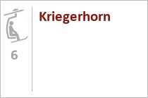 6er Sesselbahn Kriegerhorn  - Lech  - Skigebiet SkiArlberg - St. Anton - Lech - Warth - Schröcken