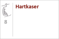 Sesselbahn Hartkaser - Resterhöhe - Mittersill - Jochberg - Pass Thurn