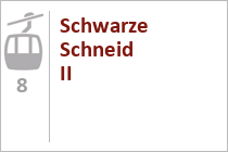 8er Gondelbahn Schwarze Schneid II - Rettenbachgletscher - Sölden - Ötztal