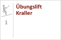 Übungslift Kraller - Skigebiet Leogang Saalbach Hinterglemm Fieberbrunn