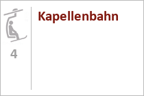 Kapellenbahn - Sesselbahn im Skigebiet Schmittenhöhe