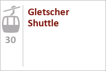 Gletscher Shuttle - Standseilbahn am Kitzsteinhorn - Kaprun