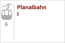 Ehemalige 6er Gondelbahn Planaibahn I - Skigebiet Planai - Schladming - Dachstein-Tauern