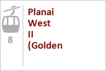 8er Gondelbahn Planai West II (Golden JET II) - Skigebiet Planai - Schladming - Dachstein-Tauern