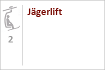 Doppelsesselbahn Jägerlift - Skigebiet Fageralm - Forstau - Salzburger Land