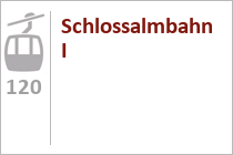Ehemalige 120er Standseilbahn Schlossalmbahn I - Skigebiet Schlossalm-Angertal-Stubnerkogel - Bad Gastein / Bad Hofgastein