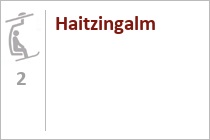 Ehemalige Doppelsesselbahn Haitzingalm - Skigebiet Schlossalm-Angertal-Stubnerkogel - Bad Gastein / Bad Hofgastein
