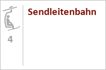4er Sesselbahn Sendleitenbahn - Skigebiet Schlossalm-Angertal-Stubnerkogel - Bad Gastein / Bad Hofgastein