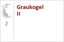 Doppelsesselbahn Graukogel II - Ski- und Wandergebiet Graukogel - Bad Gastein - Gasteiner Tal