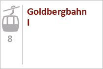 8er Gondelbahn Goldbergbahn I - Skigebiet Sportgastein - Bad Gastein