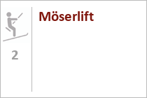 Skilift Möserlift - Fiss - Skigebiet Serfaus-Fiss-Ladis