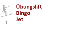 Übungslift Bingo Jet - Skigebiet Snow Space Salzburg - Wagrain - Flachau