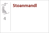 Ehemalige 4er Sesselbahn Stoanmandl - Gerlos - Zell - Zillertal Arena.