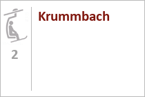 Ehemalige Doppelsesselbahn Krummbach - Krimml - Gerlos - Zillertal Arena.
