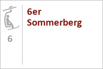 6er Sesselbahn 6er Sommerberg - Skigebiet Hintertuxer Gletscher - Hintertux - Zillertal