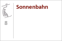 8er Sesselbahn Sonnenbahn - Skigebiet Silvretta Montafon - St. Gallenkirch