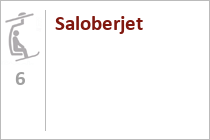 6er Sesselbahn Saloberjet  - Schröcken  - Skigebiet SkiArlberg - St. Anton - Lech - Warth - Schröcken
