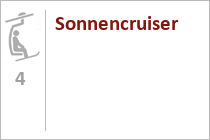 4er Sesselbahn Sonnencruiser  - Schröcken  - Skigebiet SkiArlberg - St. Anton - Lech - Warth - Schröcken