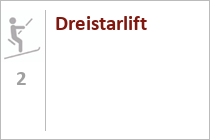 Skilift Dreistarlift - Skiarena Steibis - Oberstaufen - Westallgäu