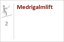 Skilift Medrigalmlift - Skigebiet Medrigjoch - See im Paznauntal
