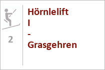Hörnlelift (Grasgehrenlift III) am Riedbergerhorn