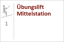 Übungslift Mittelstation - Schatzberg - Auffach - Wildschönau - SkiJuwel