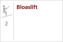 Skilift Bloaslift - Obertilliach - Skigebiet Golzentipp - Hochpustertal - Osttirol
