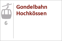 Gondelbahn Hochkössen - Skigebiet Hochkössen - Kaiserwinkl