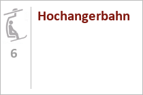 Hinauf mit der 4er Sesselbahn. • © Bergwelt Hahnenkamm