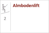 Skilift Almbodenlift - Skigebiet Krinnenalpe - Nesselwängle
