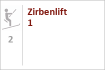 Skilift Zirbenlift I - Kaltenbach - Hochzillertal - Hochfügen