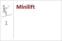 Minilift zum 150er Tux - Skigebiet Penken - Rastkogel - Eggalm im Zillertal