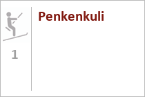 Skilift Penkenkuli - Skigebiet Penken - Rastkogel - Eggalm im Zillertal.