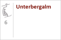 6er Sesselbahn Unterbergalm - Skigebiet Penken - Rastkogel - Eggalm im Zillertal.