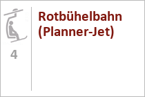 Rotbühelbahn (ehem. Planner-Jet) - 4er Sesselbahn - Skigebiet Planneralm - Donnersbachtal - Steiermark