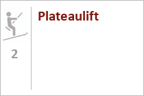 Skilift Plateaulift - Skigebiet Diedamskopf - Au / Schoppernau