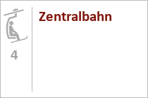 Zentralbahn - 4er Sesselbahn - Skigebiet Obertauern - Salzburger Land