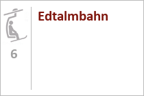 Edtalmbahn - 6er Sesselbahn - Skigebiet Dachstein West - Annaberg-Lungötz - Gosau - Rußbach