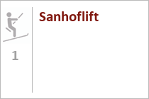 Ehemaliger Schlepplift Sanhoflift - Skigebiet Dachstein West - Annaberg-Lungötz - Gosau - Rußbach