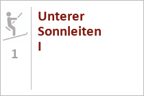 Unterer Sonnleitenlift I - Skilift - Abtenau - Tennengebirge - Lammertal