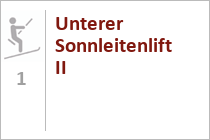 Unterer Sonnleitenlift I - Skilift - Abtenau - Tennengebirge - Lammertal