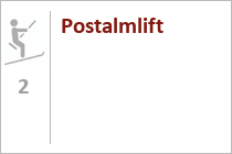 Postalmlift - Skigebiet Loferer Alm - Lofer