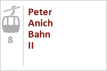 8er Gondelbahn Peter Anich II - Ski- und Wandergebiet Rangger Köpfl - Oberperfuß - Ferienregion Innsbruck