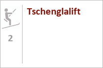 Schlepplift Tschenglalift - Skigebiet Brandnertal - Brand - Bürserberg
