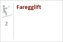 Skilift Faregglift - Skigebiet Brandnertal - Brand - Bürserberg