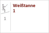 Skilift Weißtanne 1 - Schwarzenberg-Bödele - Bregenzerwald