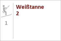 Skilift Weißtanne 2 - Schwarzenberg-Bödele - Bregenzerwald