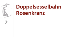 Doppelsesselbahn Rosenkranz - Skigebiet Kreischberg - St. Georgen - Murau